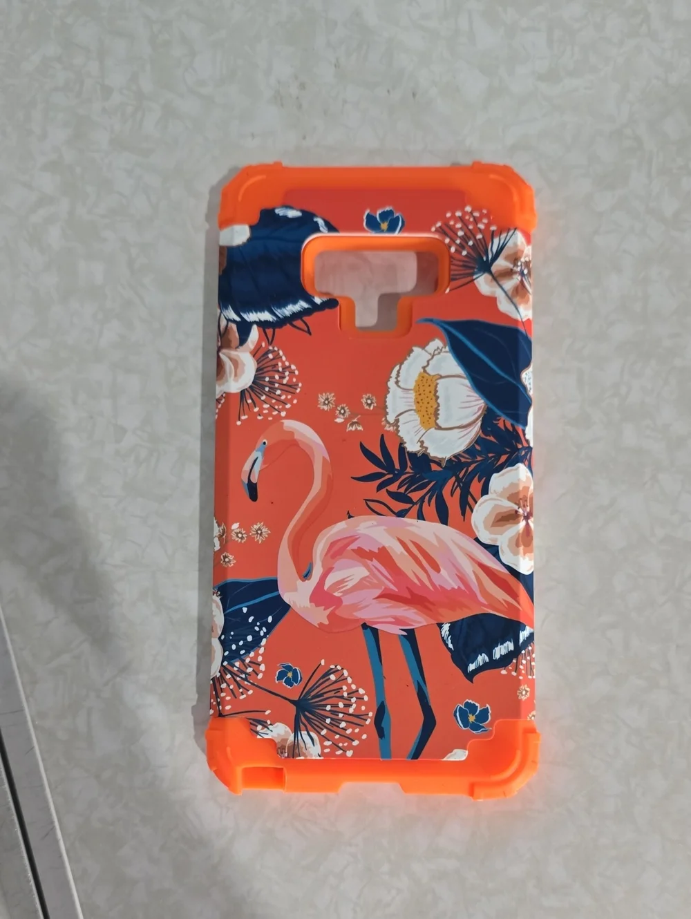 Orange Flamingo Protective Phone Case -‎ Decorative Design Samsung Galaxy Note 9